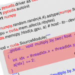 GPU kernel source code